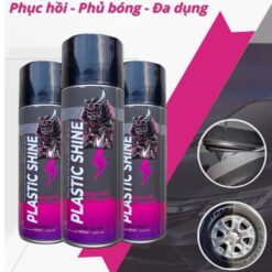 Xịt Phục Hồi Nhựa Nhám Sprayking 400ml – Làm Sạch, Bóng Đẹp & Bảo Vệ Bề Mặt Nhựa