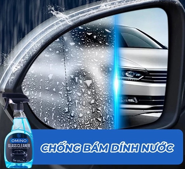 Xịt Rửa Kính Xe Ô Tô Chuyên Dụng OMINO M86 – Chai 500ml Chính Hãng