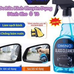Xịt Rửa Kính Xe Ô Tô Chuyên Dụng OMINO M86 – Chai 500ml Chính Hãng