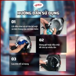 Xịt Vệ Sinh Nón Bảo Hiểm LIBITU 500ml – Diệt Khuẩn, Khử Mùi Hôi & Dưỡng Da Lót