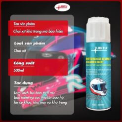 Xịt Vệ Sinh Nón Bảo Hiểm LIBITU 500ml – Diệt Khuẩn, Khử Mùi Hôi & Dưỡng Da Lót