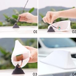 Ăng Ten Vây Cá Mập Hybrid, Thu Sóng Radio AM/FM Chuẩn, Kiểu Dáng Thể Thao