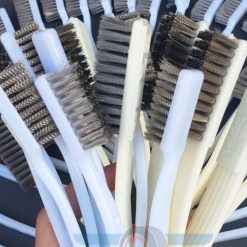 Bàn Chải Chà Rỉ Sét Đa Năng, Bàn Chải Sắt & Đồng Chuyên Dụng Vệ Sinh Xe, Làm Sạch Mối Hàn