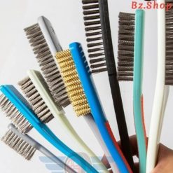 Bàn Chải Chà Rỉ Sét Đa Năng, Bàn Chải Sắt & Đồng Chuyên Dụng Vệ Sinh Xe, Làm Sạch Mối Hàn