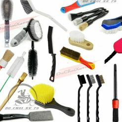 Bàn Chải Rửa Xe Máy & Ô Tô, Bộ Dụng Cụ Hữu Ích Chăm Sóc Xe Tại Nhà