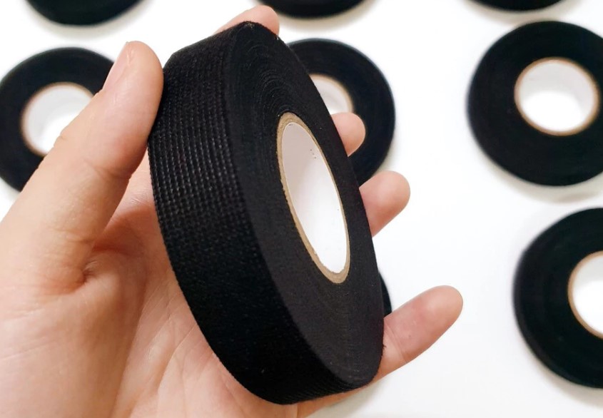 Băng Dính Vải Chịu Nhiệt MADO AUTO, Băng Keo Quấn Dây Điện Xe Ô Tô Xé Tay