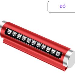 Bảng Ghi Số Điện Thoại Gắn Taplo Ô Tô Chất Liệu Hợp Kim Nhôm Cao Cấp, Dễ Thay Nhiều Số