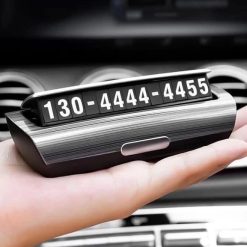 Bảng Ghi Số Điện Thoại Gắn Taplo Ô Tô Yumcho Liên Hệ Nhanh Chóng Khi Đỗ Xe