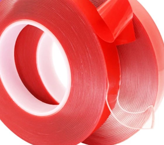 Băng Keo 2 Mặt Trong Suốt Acrylic Cao Cấp, Siêu Dính, Siêu Bền, Chịu Nhiệt Tốt