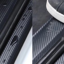 Băng Keo Carbon Chống Xước Ô Tô VuaAuto, Băng Dính Bảo Vệ Bậc Cửa, Cốp & Viền Xe Chống Thấm Nước