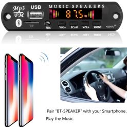 Bảng Mạch Giải Mã Âm Thanh Bluetooth 5.0 V20C, Hỗ Trợ MP3, WMA Cho Xe Hơi