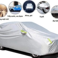 Bảng Size Tiêu Chuẩn, Bạt Phủ Toàn Xe Ô Tô 3 Lớp, Chống Nắng, Chống Nước, Hạn Chế Cháy Nội Thất