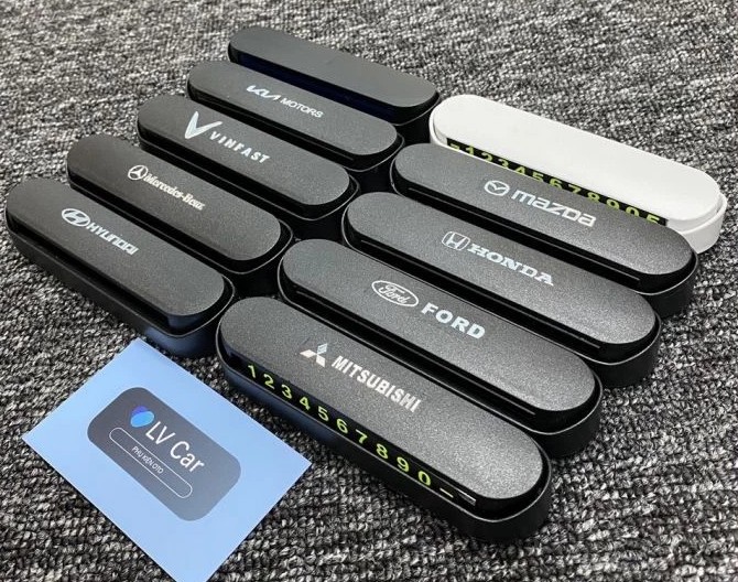 Bảng Số Điện Thoại Đỗ Xe Ô Tô Đặt Taplo, Cho Mọi Dòng Xe Hyundai, Toyota, Kia, Mazda