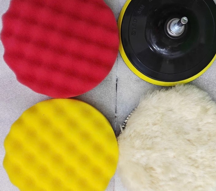 Bánh Lông Cừu Đánh Bóng Xóa Xước 5 Inches (12,5cm) | Trường Thịnh Sài Gòn