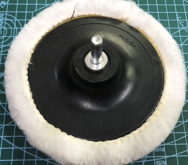 Bánh Lông Cừu Đánh Bóng Xóa Xước 5 Inches (12,5cm) | Trường Thịnh Sài Gòn