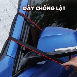Bạt Che Nắng Kính Lái Ô Tô Tráng Bạc, Chống Nóng Tức Thì Cho Mọi Dòng Xe