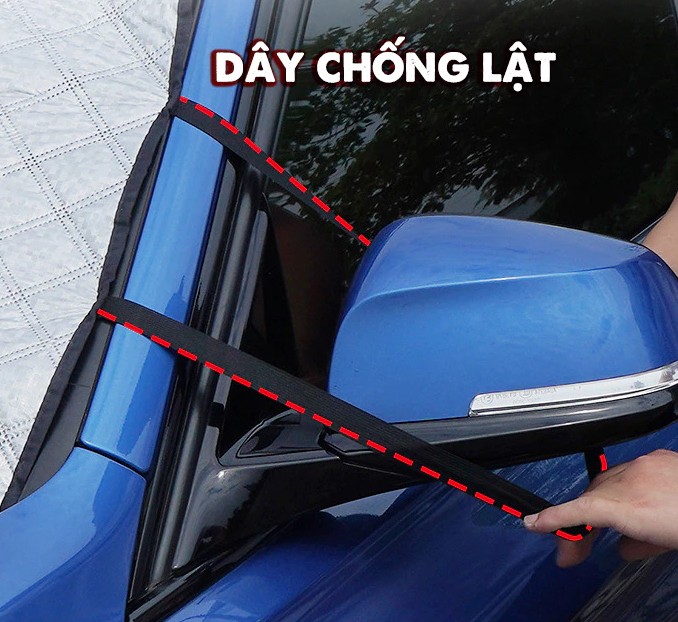 Bạt Che Nắng Kính Lái Ô Tô Tráng Bạc, Chống Nóng Tức Thì Cho Mọi Dòng Xe