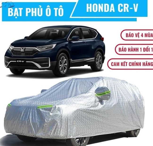 Bạt Che Phủ Xe Ô Tô Honda CR-V Cao Cấp, Chống Nắng, Chống Mưa, Bảo Vệ Xe Toàn Diện