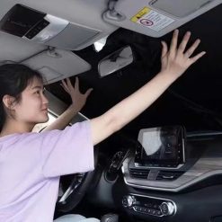 Bạt Chống Nắng Gấp Gọn Cho Kính Lái Xe Ô Tô Giảm Nhiệt, Bảo Vệ Nội Thất