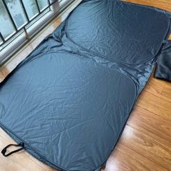 Bạt Chống Nắng Gấp Gọn Cho Kính Lái Xe Ô Tô Giảm Nhiệt, Bảo Vệ Nội Thất