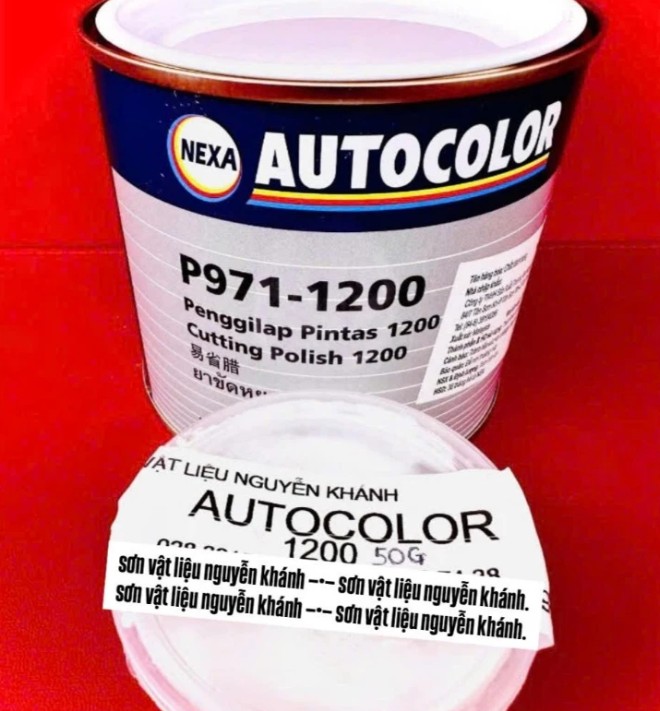 Bát Phá Bước 1 (P562-32) & Bát Phá Bước 2 (P971-1200) Hũ 50g, Đánh Bóng Gỗ, Ô Tô, Xe Máy