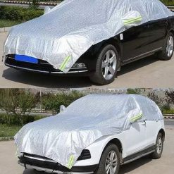 Bạt Phủ Nửa Xe Ô Tô Che Nắp Capo, Bạt Che Nắng Tráng Bạc 3 Lớp BONBANH AUTO