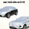Bạt Phủ Nửa Xe Ô Tô Che Nắp Capo, Bạt Che Nắng Tráng Bạc 3 Lớp BONBANH AUTO