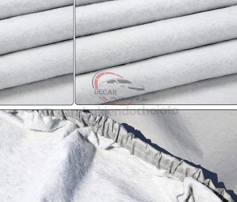 Bạt Phủ Nửa Xe Ô Tô Che Nắp Capo, Bạt Che Nắng Tráng Bạc 3 Lớp BONBANH AUTO