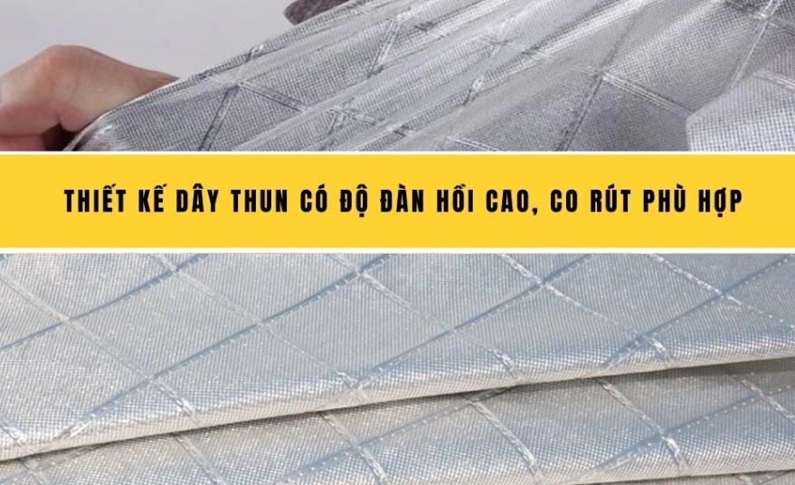 Bạt Phủ Ô Tô Tráng Nhôm Cao Cấp, Bảo Vệ Toàn Diện Cho Xe 4, 5, 7 Chỗ