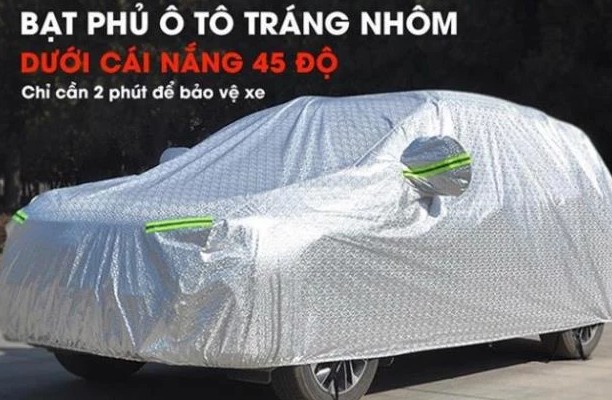 Bạt Phủ Ô Tô Vinfast VF8, Bảo Vệ Toàn Diện Xe 5 Chỗ, Chống Nắng, Chống Mưa, Chống Cháy