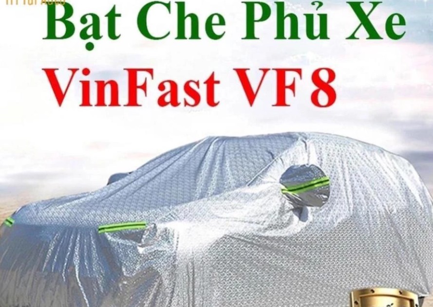 Bạt Phủ Ô Tô Vinfast VF8, Bảo Vệ Toàn Diện Xe 5 Chỗ, Chống Nắng, Chống Mưa, Chống Cháy