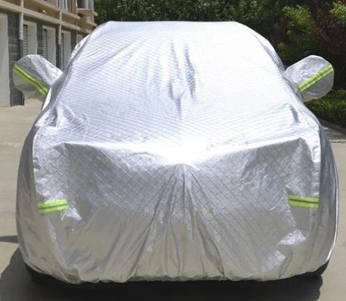 Bạt Phủ Xe Ô Tô 7 Chỗ Hyundai SantaFe, Bạt Trùm SUV Chất Liệu PEVA Tráng Nhôm Chống Nắng, Chống Mưa