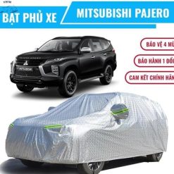 Bạt Phủ Xe Ô Tô 7 Chỗ Mitsubishi Pajero Sport 3 Lớp Chống Nóng, Chống Thấm, Chống Bụi Bẩn
