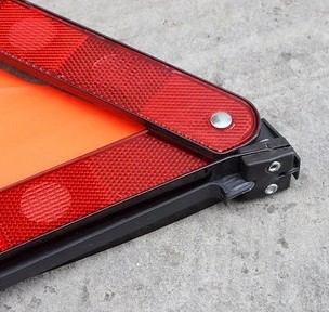 Biển Cảnh Báo Nguy Hiểm Tam Giác Phản Quang Cho Xe Hơi, Gấp Gọn, Toàn Khi Dừng Xe Khẩn Cấp