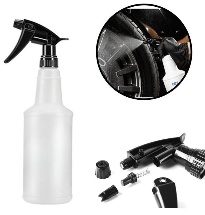 Bình Pha Xà Bông, Bình Xịt Chăm Sóc Xe Kháng Hóa Chất 850ml Có Vạch Chia Dung Tích