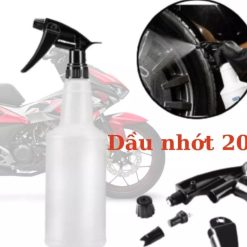 Bình Pha Xà Bông, Bình Xịt Chăm Sóc Xe Kháng Hóa Chất 850ml Có Vạch Chia Dung Tích