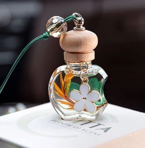 Bình Tỏa Hương Thơm Nội Thất Xe Hơi, Máy Khuếch Tán Tinh Dầu Treo Xe 100% Tự Nhiên