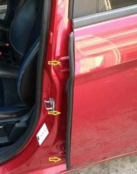 Bộ 02 Sợi Gioăng Cột B Lõi Thép 1.6m, Giảm Ồn, Chống Va Đập, Tăng Độ Kín Cho Xe Ô Tô