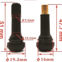 Bộ 10 Chiếc Chân Van Lốp Không Ruột, Cho Ô Tô, Xe Máy, Xe Điện Đủ Các Kích Cỡ