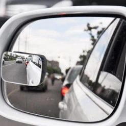 Bộ 2 Gương Cầu Lồi 3R, Gương Tròn & Gương Chữ Nhật Xoay 360° Loại Cao Cấp