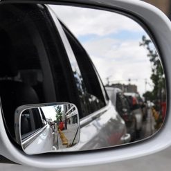 Bộ 2 Gương Cầu Lồi Gắn Kính Chiếu Hậu Ô Tô, Mở Rộng Tầm Nhìn, Loại Bỏ Góc Khuất, Lái Xe An Toàn