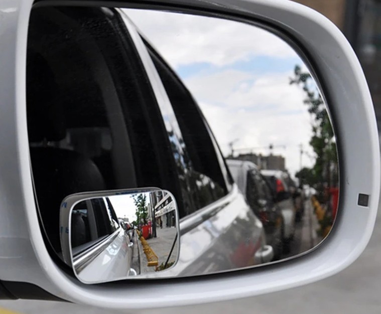 Bộ 2 Gương Cầu Lồi Gắn Kính Chiếu Hậu Ô Tô, Mở Rộng Tầm Nhìn, Loại Bỏ Góc Khuất, Lái Xe An Toàn