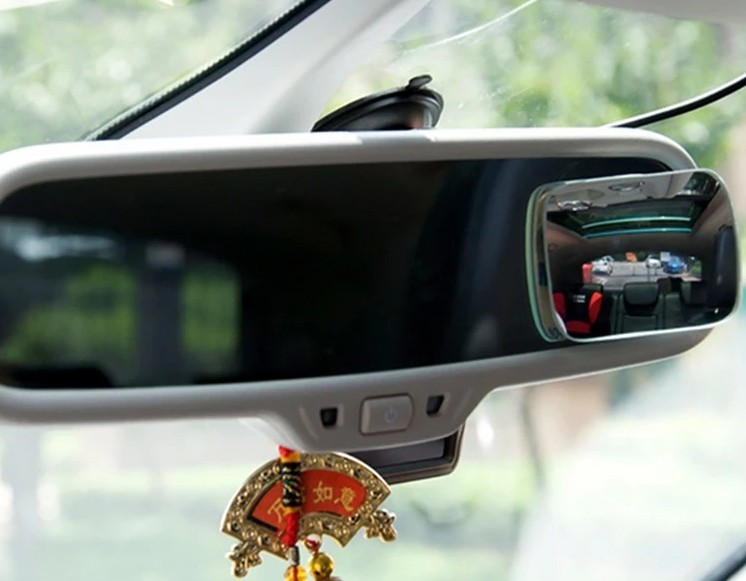 Bộ 2 Gương Cầu Lồi Gắn Kính Chiếu Hậu Ô Tô, Mở Rộng Tầm Nhìn, Loại Bỏ Góc Khuất, Lái Xe An Toàn