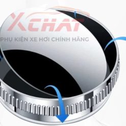 Bộ 2 Gương Cầu Lồi Hít Kính Chiếu Hậu Ô Tô XCHAT Xoay 360°, Xóa Điểm Mù, Phản Chiếu Sắc Nét Khi Lái Xe