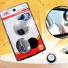 Bộ 2 Gương Cầu Lồi Ô Tô 3R Có Viền Không Viền Gắn Gương Chiếu Hậu Xe Hơi Xóa Điểm Mù, Mở Rộng Tầm Nhìn