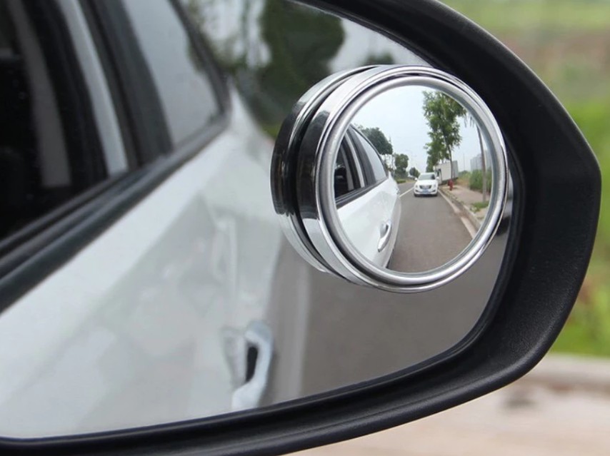 Bộ 2 Gương Cầu Lồi Ô Tô 3R Có Viền Không Viền Gắn Gương Chiếu Hậu Xe Hơi Xóa Điểm Mù, Mở Rộng Tầm Nhìn