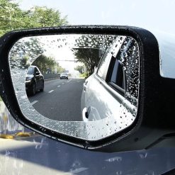 Bộ 2 Miếng Dán Chống Sương Mù, Chống Nước Mưa, Chống Bám Bụi Cho Cửa Kính Xe Hơi