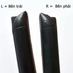 Bộ 2 Sợi Gioăng Cao Su Cột B Lõi Thép, Chống Bụi, Cách Âm, Giảm Tiếng Ồn Cho Cửa Ô Tô