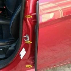 Bộ 2 Sợi Gioăng Cao Su Cột B Lõi Thép, Chống Bụi, Cách Âm, Giảm Tiếng Ồn Cho Xe Ô Tô