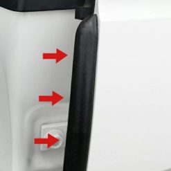 Bộ 2 Sợi Gioăng Cao Su Cột B Lõi Thép, Chống Bụi, Cách Âm, Giảm Tiếng Ồn Cho Xe Ô Tô